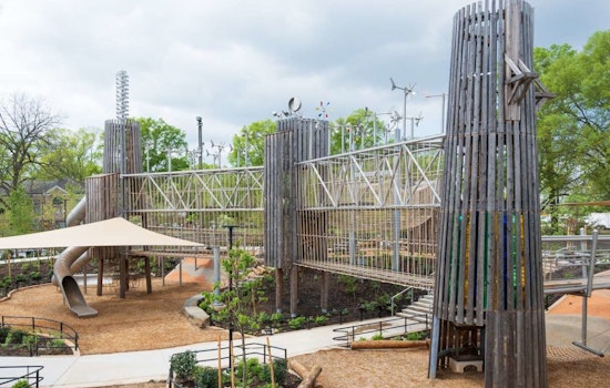 Raleigh's Gipson Play Plaza Set to Open as Southeast's Largest Adventure Playground at Historic Dix Park