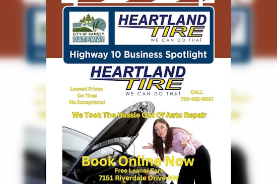 Ramsey's Shop Local Campaign Spotlights Heartland Tire for Big Savings on Auto Services