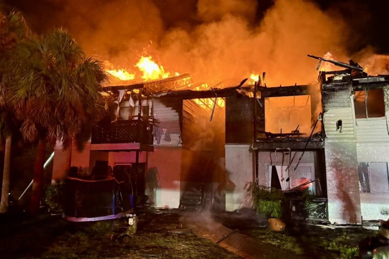 Red Cross Assists 33 Displaced After Late-Night Fire Ravages Fort Pierce Apartment Complex