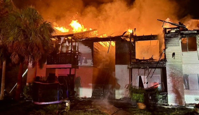 Red Cross Assists 33 Displaced After Late-Night Fire Ravages Fort Pierce Apartment Complex