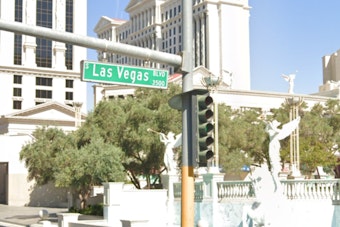 Robbery Escalates to Gunfire on The Las Vegas Strip, Suspects at Large