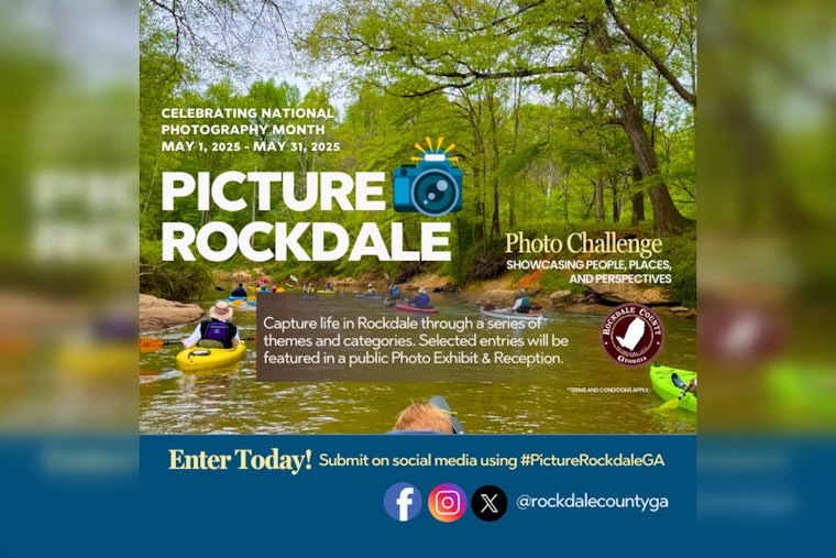 Rockdale County Invites Local Shutterbugs to Showcase Community in "Picture Rockdale" Photo Challenge