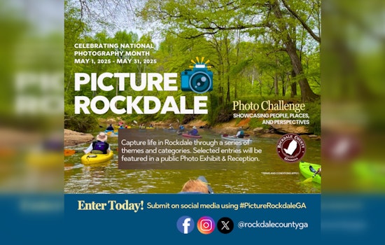 Rockdale County Invites Local Shutterbugs to Showcase Community in "Picture Rockdale" Photo Challenge