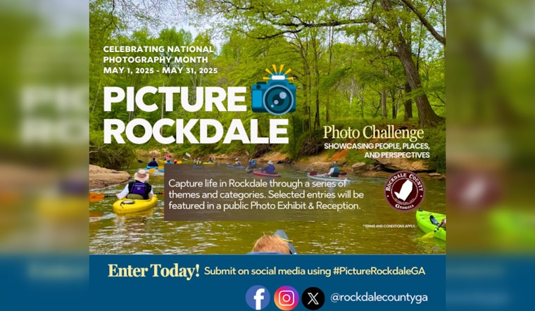 Rockdale County Invites Local Shutterbugs to Showcase Community in "Picture Rockdale" Photo Challenge
