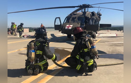 Roseville Braces for Emergency Drill, Fire Department and Hospital Simulate Helicopter Crash Response
