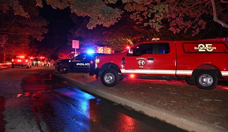 Roswell Firefighters Heroically Rescue Two from Aspen Pointe Apartment Complex Blaze