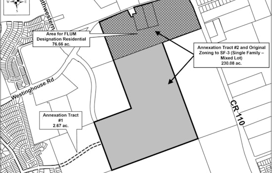 Round Rock City Council to Hold Public Hearing on Proposed Annexation of Over 230 Acres for Development