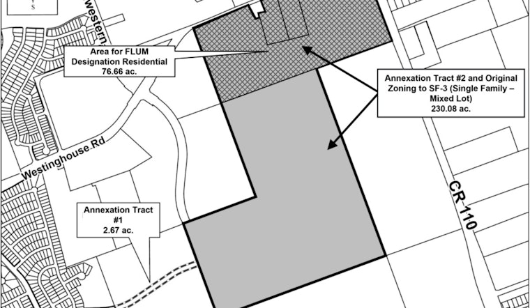 Round Rock City Council to Hold Public Hearing on Proposed Annexation of Over 230 Acres for Development