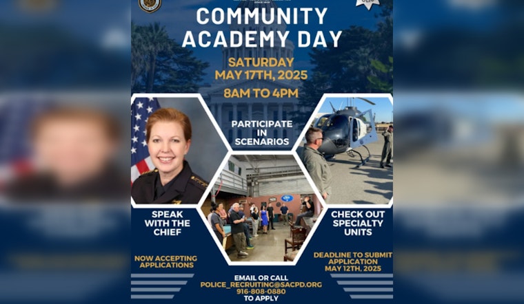 Sacramento Police Department Invites Residents to Explore Law Enforcement at Community Academy Day