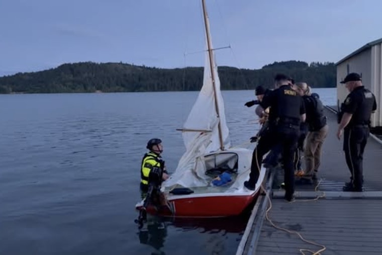 Sailboat Capsizes on Hagg Lake, Occupants and Dog Rescued by Washington County Responders