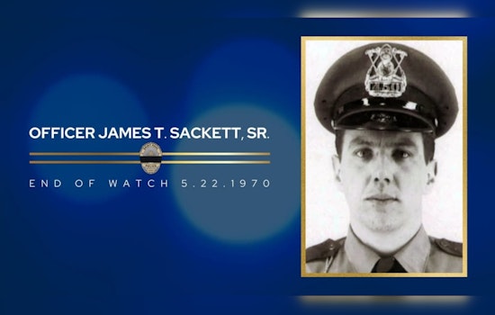 Saint Paul Community Remembers Fallen Officer James T. Sackett Sr. 55 Years On