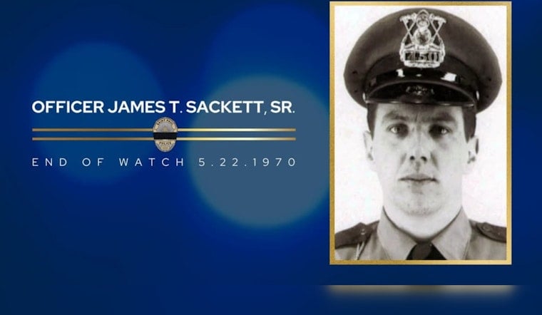 Saint Paul Community Remembers Fallen Officer James T. Sackett Sr. 55 Years On