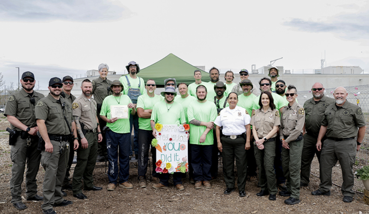 Salt Lake County Sheriff's Office Celebrates 16 Inmates Graduating from Gardening Program
