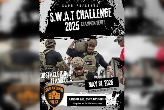 San Antonio Welcomes Locals to Participate in SAPD SWAT Challenge Event May 31