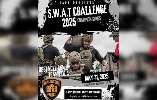 San Antonio Welcomes Locals to Participate in SAPD SWAT Challenge Event May 31