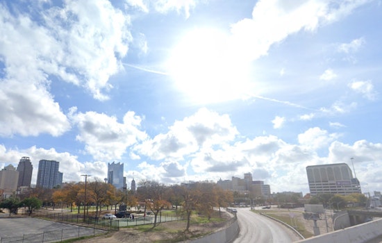 San Antonio's Weekend Weather Features Partly Sunny Skies, a Chance of Showers, and Rising Heat