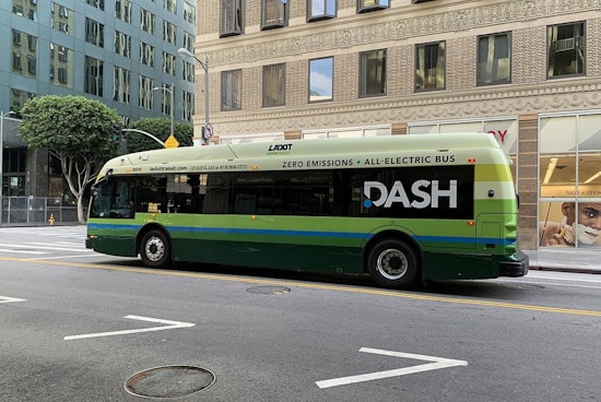 San Fernando Valley Goes Green with Launch of All-Electric DASH Pacoima Bus Route