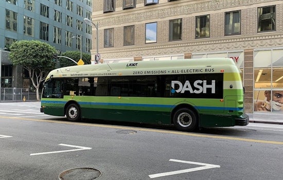 San Fernando Valley Goes Green with Launch of All-Electric DASH Pacoima Bus Route