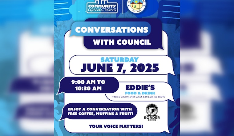 San Luis Launches "Conversations with Council" Series for Direct Civic Engagement