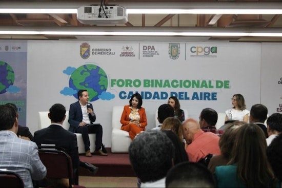 San Luis Vice Mayor De La Hoya Collaborates with Mexicali in Binational Air Quality Forum