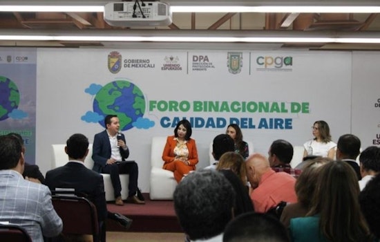 San Luis Vice Mayor De La Hoya Collaborates with Mexicali in Binational Air Quality Forum