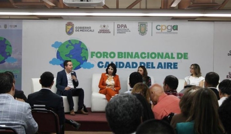 San Luis Vice Mayor De La Hoya Collaborates with Mexicali in Binational Air Quality Forum