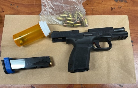 San Mateo Police Arrest Convicted Felon and Passenger After Traffic Stop Uncovers Firearms and Drugs