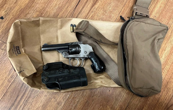 San Mateo Police Arrest Convicted Felon with Suspected Meth and Loaded Revolver During Traffic Stop