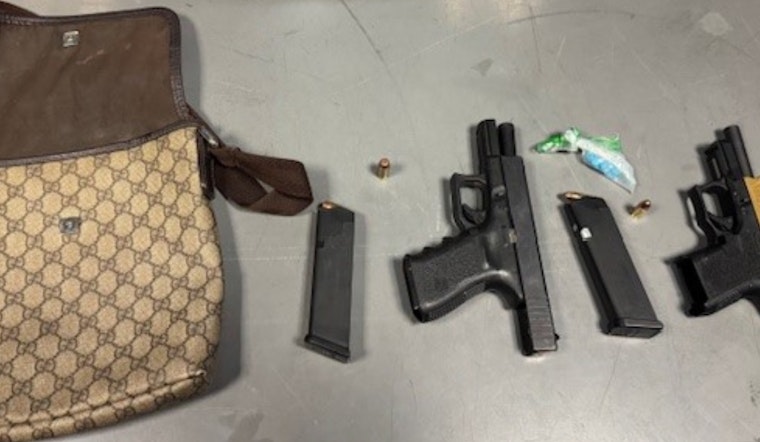Santa Rosa Police Seize Weapons and Suspected Narcotics During Traffic Stop, Three Arrested