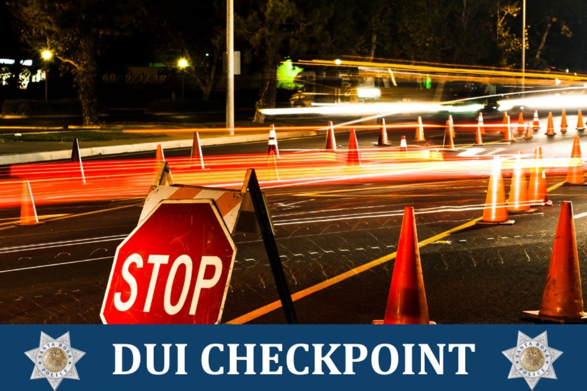 Santa Rosa Police to Conduct DUI Checkpoint on May 30 in High-Risk