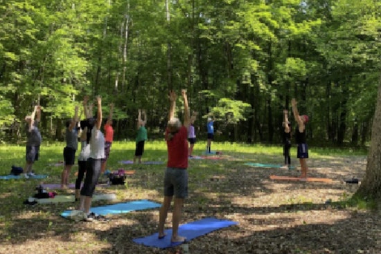 Scott County's "Yoga & Yogurt" Program Unites Seniors for Gentle Exercise and Socializing at Cleary Lake Park