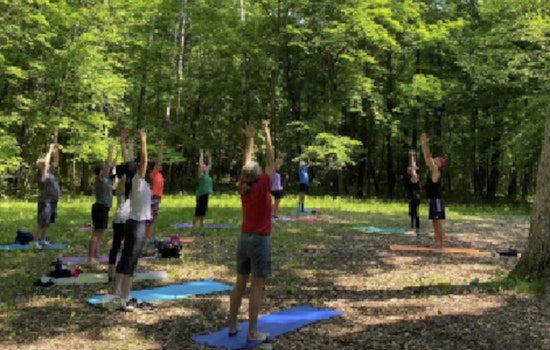 Scott County's "Yoga & Yogurt" Program Unites Seniors for Gentle Exercise and Socializing at Cleary Lake Park