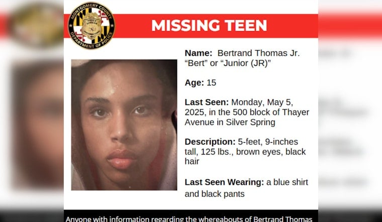 Search Intensifies for Missing Silver Spring Teen, Public Urged to Aid Montgomery County Police