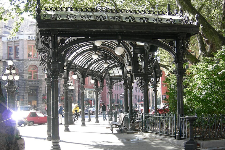 Seattle Celebrates Pioneer Square's Pergola as Citizens Share Personal Connections to City Landmarks