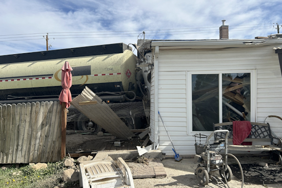 Semi-Truck Carrying Crude Oil Crashes into Wellington Home, Multiple Injuries Reported
