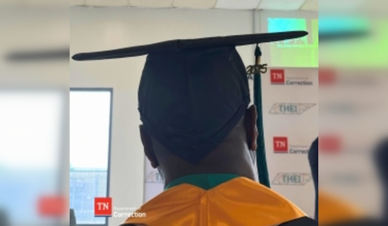 Seventeen Inmates Earn Associate's Degrees at Northeast Correctional Complex in Symbol of Rehabilitation Success