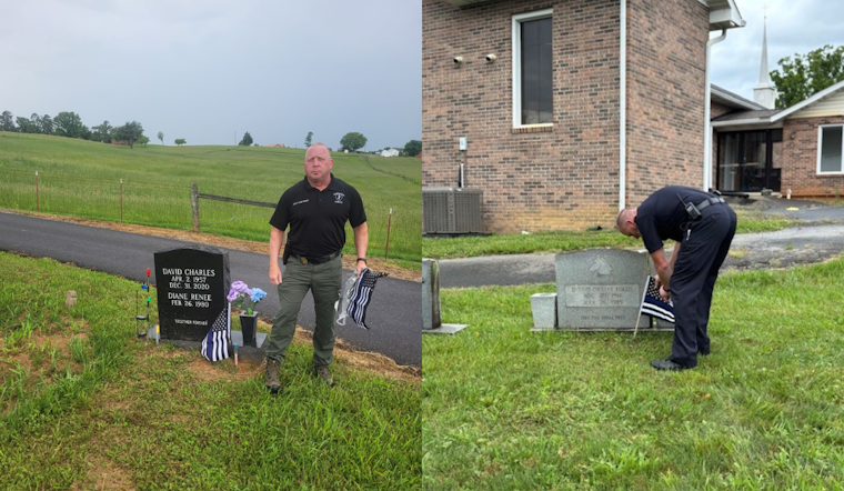 Sevierville Honors Fallen Officers with Graveside Flags Leading Up to National Peace Officers Memorial Day