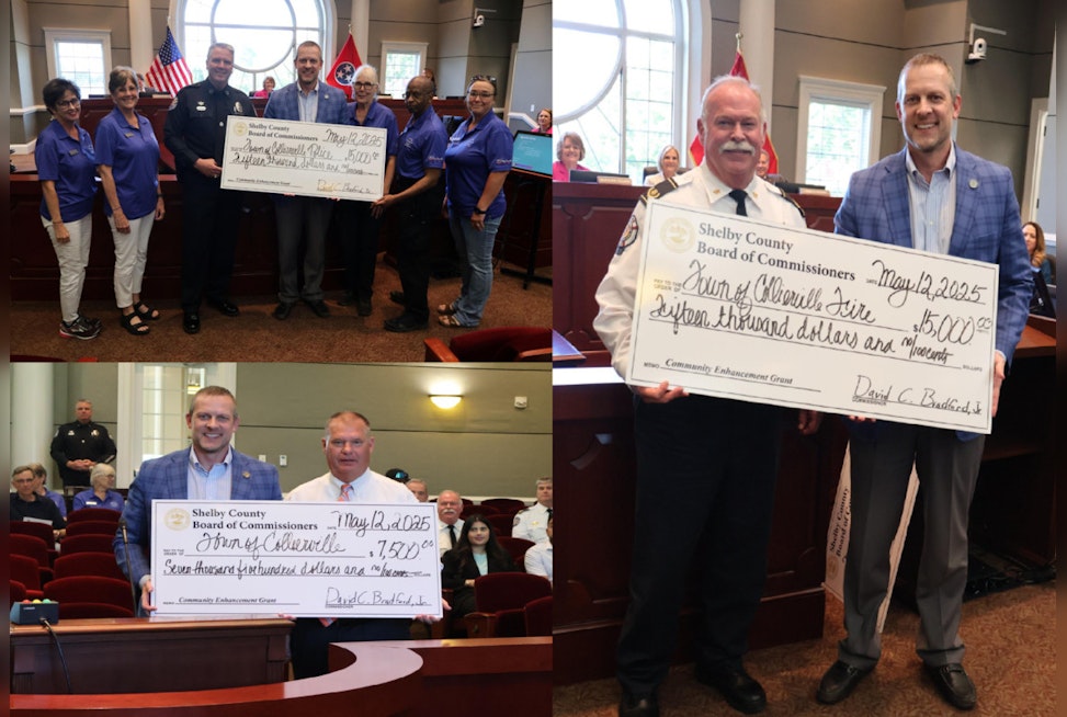 Shelby County Commissioner Allocates Over $37K to Enhance Collierville's Public Services