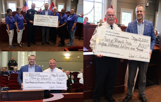 Shelby County Commissioner Allocates Over $37K to Enhance Collierville's Public Services