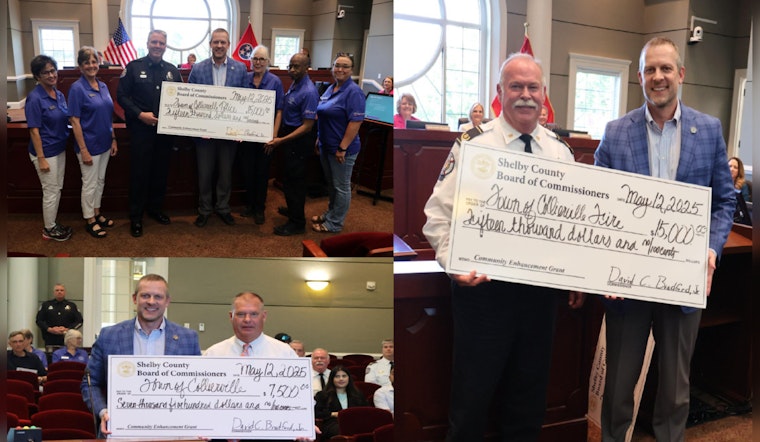 Shelby County Commissioner Allocates Over $37K to Enhance Collierville's Public Services
