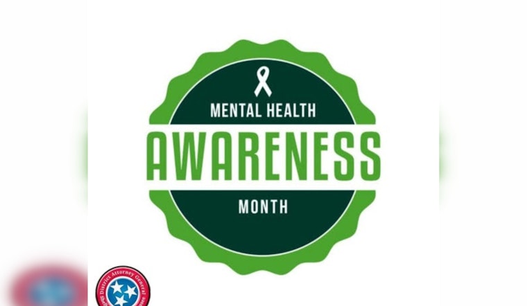 Shelby County DA Stresses Importance of Year-Round Mental Health Awareness Beyond May