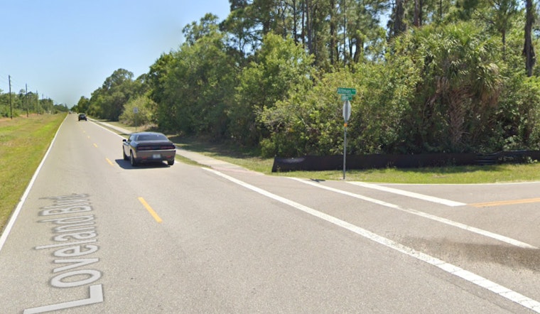 Sidewalk Repairs to Disrupt Southbound Traffic on Loveland Boulevard in Charlotte County