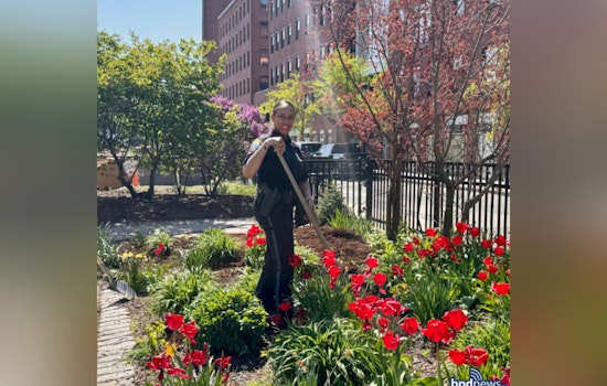 South Boston's "Love Your Block" Event Fosters Unity as Residents and Officers Beautify Fort Point Together