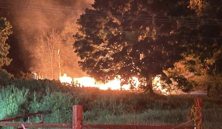 Spring Hill Fire Department Investigates Suspicious Blaze on Jim Warren Road Amidst Potential Link to Previous Incident