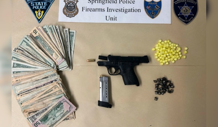 Springfield Police Raid Nets Drugs and Illegal Firearm, Northampton Man Charged in Anti-Drug Sweep