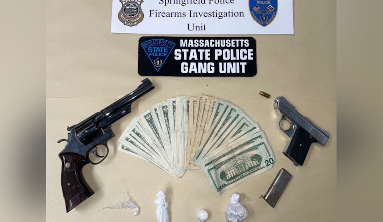 Springfield Police Seize Illegal Firearms and Drugs in Joint Operation with Massachusetts State Police