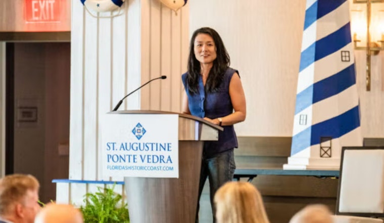 St. Augustine Beach Hosts Vision & Voyage Tourism Industry Event, Honors VCB Chair with 2024 Impact Award