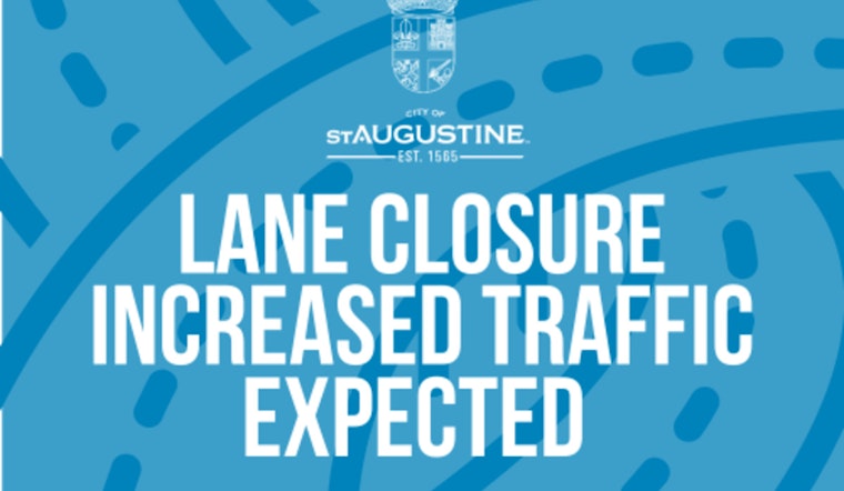 St. Augustine Commuters Brace for Delays as King Street Water Main Project Begins May 5