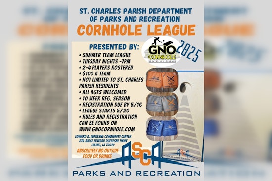 St. Charles Parish Gears Up for Another Summer of Cornhole Camaraderie