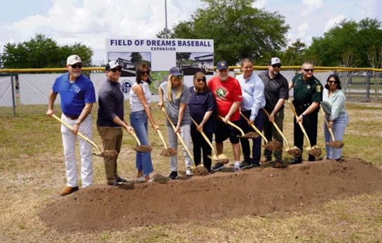 St. Johns County Celebrates Expansion of Accessible Field of Dreams Baseball Facility at Aberdeen Park